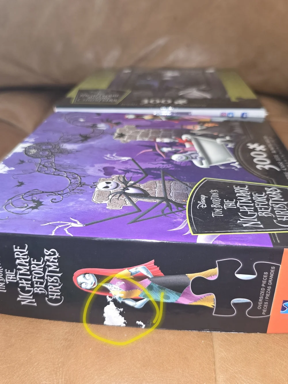 2 Disney Tim Burton's Nightmare Before Christmas 300 Piece Puzzle Bundle Posters